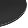 Round garden table, black steel, Ø50x72 cm by , Garden tables - Ref: Foro24-4009308, Price: 92,42 €, Discount: %