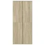 Shoe cabinet made of plywood in oak color, measuring 80x39x178 cm. by , Shoe racks and shoe organizers - Ref: Foro24-3276674,...