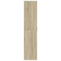 Shoe cabinet made of plywood in oak color, measuring 80x39x178 cm. by , Shoe racks and shoe organizers - Ref: Foro24-3276674,...