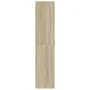 Shoe cabinet made of plywood in oak color, measuring 80x39x178 cm. by , Shoe racks and shoe organizers - Ref: Foro24-3276674,...