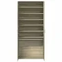 Shoe cabinet made of plywood in oak color, measuring 80x39x178 cm. by , Shoe racks and shoe organizers - Ref: Foro24-3276674,...