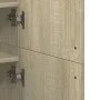 Shoe cabinet made of plywood in oak color, measuring 80x39x178 cm. by , Shoe racks and shoe organizers - Ref: Foro24-3276674,...