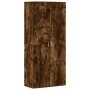 Engineered wood shoe cabinet in smoked oak, 80x39x178 cm by , Shoe racks and shoe organizers - Ref: Foro24-3276676, Price: 19...