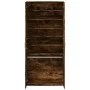Engineered wood shoe cabinet in smoked oak, 80x39x178 cm by , Shoe racks and shoe organizers - Ref: Foro24-3276676, Price: 19...