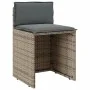 Garden set 3 pieces synthetic rattan chairs and table with beige cushion by , Garden sets - Ref: Foro24-4003872, Price: 195,7...