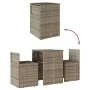 Garden set 3 pieces synthetic rattan chairs and table with beige cushion by , Garden sets - Ref: Foro24-4003872, Price: 195,7...