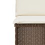 Garden chairs and table with cushions 3 pieces brown PE rattan by , Garden sets - Ref: Foro24-4003870, Price: 195,50 €, Disco...