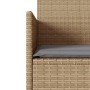 2-seater garden sofa with table and beige PE rattan cushions by , Outdoor sofas - Ref: Foro24-4003887, Price: 143,00 €, Disco...