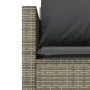 Gartenstühle und Tischchen mit Kissen, 3-teilig, aus grauem PE-Rattan. von , Gartensets - Ref: Foro24-4003898, Preis: 237,03 ...