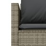 Gartenstühle und Tischchen mit Kissen, 3-teilig, aus grauem PE-Rattan. von , Gartensets - Ref: Foro24-4003898, Preis: 236,75 ...