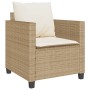 Gartenmöbel-Set 3-teilig aus synthetischem Rattan mit beigen Kissen von , Gartensets - Ref: Foro24-4003900, Preis: 237,84 €, ...