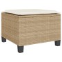 Gartenmöbel-Set 3-teilig aus synthetischem Rattan mit beigen Kissen von , Gartensets - Ref: Foro24-4003900, Preis: 237,84 €, ...