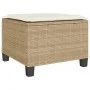 Sillas y mesita de jardín 3 piezas ratán sintético cojín beige de , Conjuntos de jardín - Ref: Foro24-4003900, Precio: 238,14...