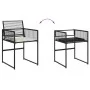 7-piece garden dining set with black synthetic rattan cushions by , Garden sets - Ref: Foro24-3295024, Price: 652,43 €, Disco...