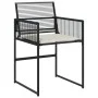 7-piece garden dining set with black synthetic rattan cushions by , Garden sets - Ref: Foro24-3295024, Price: 652,43 €, Disco...