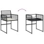 Set comedor de jardín con cojines 13 pzas ratán sintético negro de , Conjuntos de jardín - Ref: Foro24-3295030, Precio: 740,9...