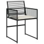 Set comedor de jardín con cojines 13 pzas ratán sintético negro de , Conjuntos de jardín - Ref: Foro24-3295030, Precio: 740,9...
