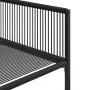 Garten-Essgruppe 11-teilig aus schwarzem Kunststoff-Rattan von , Gartensets - Ref: Foro24-3295051, Preis: 762,89 €, Rabatt: %