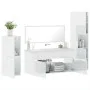 Badezimmermöbel-Set, 4-teilig, aus glänzend weißem Sperrholz. von , Badezimmermöbel - Ref: Foro24-3308525, Preis: 188,70 €, R...