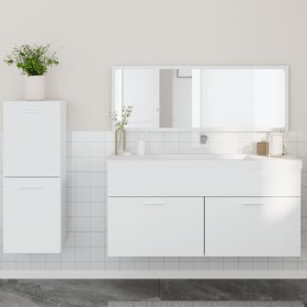 3-teiliges Badezimmermöbelset aus weißem Sperrholz von , Badezimmermöbel - Ref: Foro24-3308531, Preis: 116,18 €, Rabatt: %