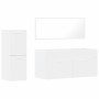 3-teiliges Badezimmermöbelset aus weißem Sperrholz von , Badezimmermöbel - Ref: Foro24-3308531, Preis: 116,18 €, Rabatt: %