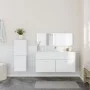 3-teiliges Badezimmermöbelset aus weißem Sperrholz von , Badezimmermöbel - Ref: Foro24-3308531, Preis: 113,46 €, Rabatt: %
