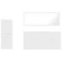 Juego de muebles de baño 3 pzas madera contrachapada blanco de , Muebles de baño - Ref: Foro24-3308531, Precio: 116,18 €, Des...