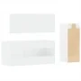 3-teiliges Badezimmermöbelset aus weißem Sperrholz von , Badezimmermöbel - Ref: Foro24-3308531, Preis: 113,46 €, Rabatt: %