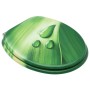 Toilet seat with lid 2 pcs MDF green water drop design by vidaXL, Toilet and bidet seats - Ref: Foro24-3056407, Price: 85,68 ...