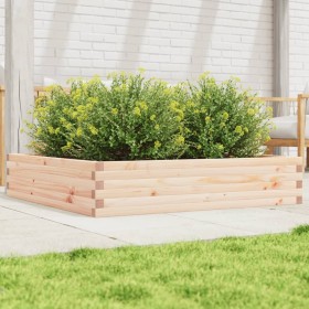 Massive Holzblumenkasten aus Kiefer 110x110x23 cm von , Töpfe und Pflanzgefäße - Ref: Foro24-847213, Preis: 106,00 €, Rabatt: %