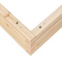 Massive Holzblumenkasten aus Kiefer 110x110x23 cm von , Töpfe und Pflanzgefäße - Ref: Foro24-847213, Preis: 106,00 €, Rabatt: %