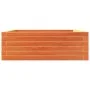 Solid pine wood brown waxed planter 70x70x23 cm by , Pots and planters - Ref: Foro24-847195, Price: 68,82 €, Discount: %