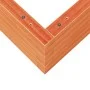 Solid pine wood brown waxed planter 70x70x23 cm by , Pots and planters - Ref: Foro24-847195, Price: 68,82 €, Discount: %