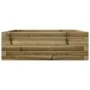 Imprägnierte Kiefernholz-Pflanzschale 70x70x23 cm von , Töpfe und Pflanzgefäße - Ref: Foro24-847197, Preis: 75,77 €, Rabatt: %