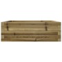 Imprägnierte Kiefernholz-Pflanzschale 70x70x23 cm von , Töpfe und Pflanzgefäße - Ref: Foro24-847197, Preis: 76,99 €, Rabatt: %