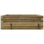 Imprägnierte Kiefernholz-Pflanzschale 70x70x23 cm von , Töpfe und Pflanzgefäße - Ref: Foro24-847197, Preis: 75,77 €, Rabatt: %