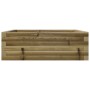 Imprägnierte Kiefernholz-Pflanzschale 70x70x23 cm von , Töpfe und Pflanzgefäße - Ref: Foro24-847197, Preis: 76,99 €, Rabatt: %