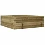 Imprägnierte Kiefernholz-Pflanzschale 70x70x23 cm von , Töpfe und Pflanzgefäße - Ref: Foro24-847197, Preis: 75,77 €, Rabatt: %