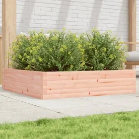 Solid Douglas fir wood planter 100x100x23 cm by , Pots and planters - Ref: Foro24-847211, Price: 83,97 €, Discount: %