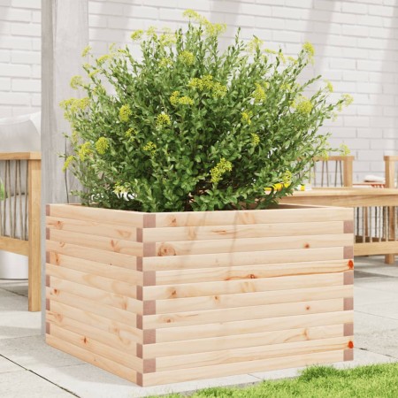 Massive Holzblumenkasten aus Kiefer 70x70x45,5 cm von , Töpfe und Pflanzgefäße - Ref: Foro24-847253, Preis: 107,02 €, Rabatt: %