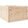 Jardinera de madera maciza de pino 70x70x45,5 cm de , Maceteros y jardineras - Ref: Foro24-847253, Precio: 105,91 €, Descuent...