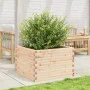 Jardinera de madera maciza de pino 70x70x45,5 cm de , Maceteros y jardineras - Ref: Foro24-847253, Precio: 105,91 €, Descuent...