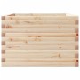 Massive Holzblumenkasten aus Kiefer 70x70x45,5 cm von , Töpfe und Pflanzgefäße - Ref: Foro24-847253, Preis: 107,02 €, Rabatt: %