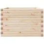 Jardinera de madera maciza de pino 70x70x45,5 cm de , Maceteros y jardineras - Ref: Foro24-847253, Precio: 105,91 €, Descuent...