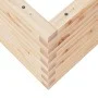 Jardinera de madera maciza de pino 70x70x45,5 cm de , Maceteros y jardineras - Ref: Foro24-847253, Precio: 105,91 €, Descuent...