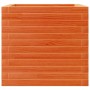 Solid pine wood planter in brown wax 50x50x45.5 cm by , Pots and planters - Ref: Foro24-847245, Price: 95,20 €, Discount: %