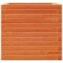 Jardinera madera maciza de pino marrón cera 50x50x45,5 cm de , Maceteros y jardineras - Ref: Foro24-847245, Precio: 84,81 €, ...