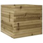 Imprägnierte Kiefernholz-Pflanzschale 50x50x45,5 cm von , Töpfe und Pflanzgefäße - Ref: Foro24-847247, Preis: 86,37 €, Rabatt: %