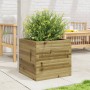 Imprägnierte Kiefernholz-Pflanzschale 50x50x45,5 cm von , Töpfe und Pflanzgefäße - Ref: Foro24-847247, Preis: 86,37 €, Rabatt: %