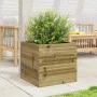 Pine wood planter box impregnated 50x50x45.5 cm by , Pots and planters - Ref: Foro24-847247, Price: 85,41 €, Discount: %